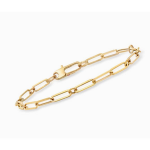 Roberto Coin 18K Yellow Gold Paperclip Link Bracelet