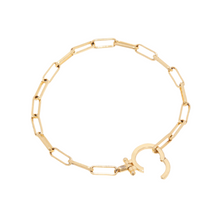 Load image into Gallery viewer, Gorjana Gold Parker Paperclip Bracelet
