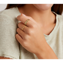 Load image into Gallery viewer, Gorjana Gold Laney Ring Set
