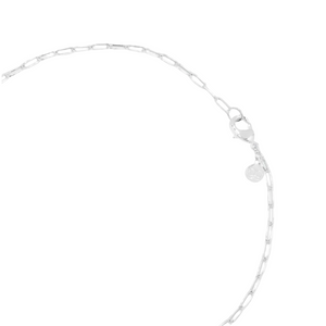 Gorjana Silver Kara Padlock Necklace