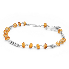 Load image into Gallery viewer, Lagos Sterling Silver Citrine Beaded Bracelet
