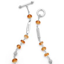 Load image into Gallery viewer, Lagos Sterling Silver Citrine Beaded Bracelet
