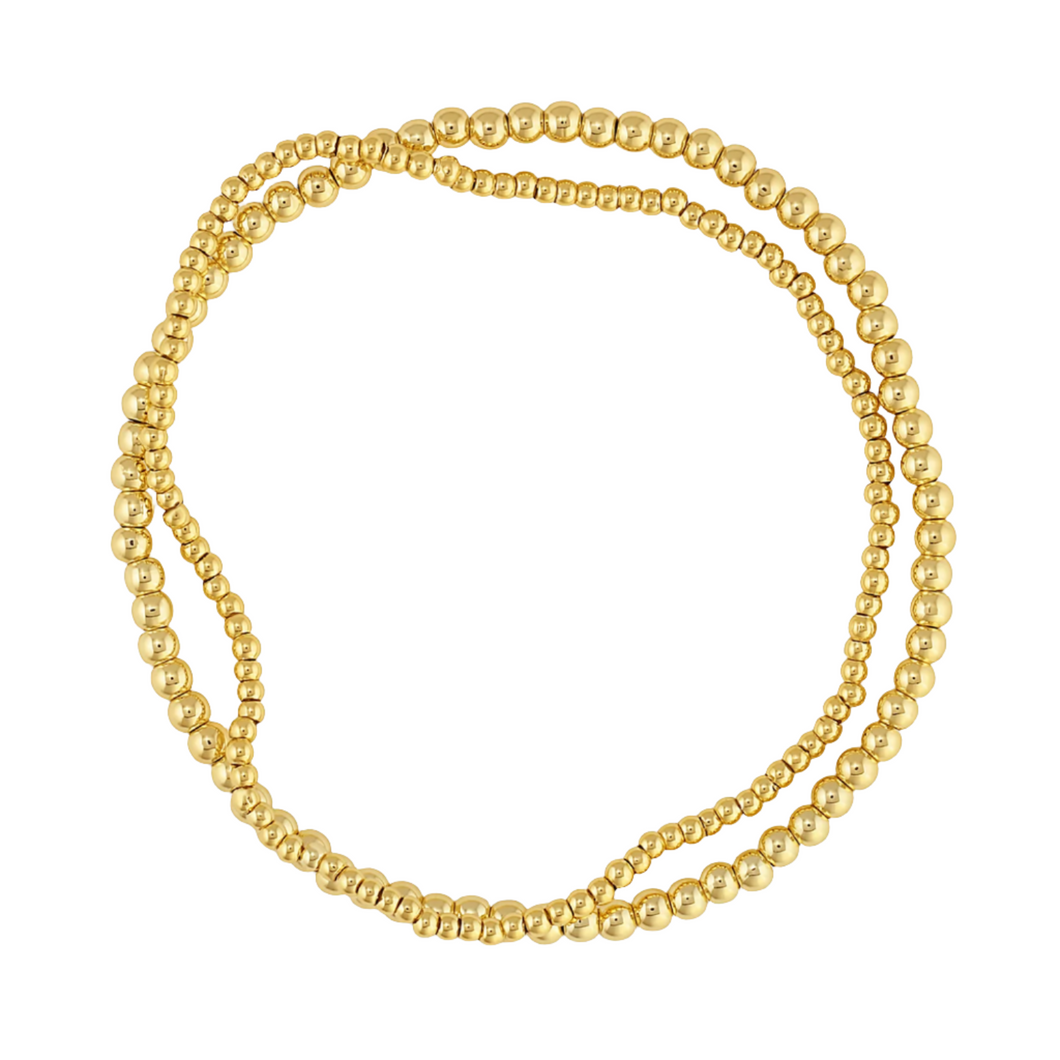 Gorjana Poppy Gold Bracelet Set