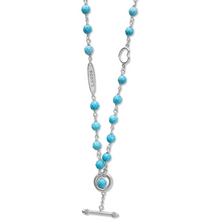Load image into Gallery viewer, Lagos Sterling Silver Turquoise Beaded Necklace

