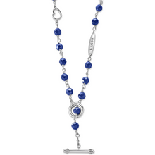 Load image into Gallery viewer, Lagos Sterling Silver Ultramarine Beaded Necklace
