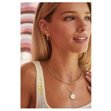 Load image into Gallery viewer, Kendra Scott Gold Juliette Necklace in White Crystal
