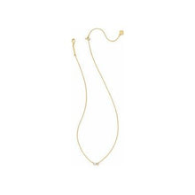 Load image into Gallery viewer, Kendra Scott Gold Juliette Necklace in White Crystal
