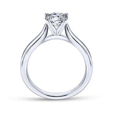 Load image into Gallery viewer, Gabriel &quot;Lauren&quot; 14K White Gold and Diamond Engagement Ring
