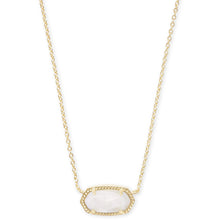 Load image into Gallery viewer, Kendra Scott Elisa Necklace in Gold with Ivory Mother of Pearl
