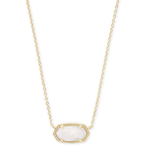 Kendra Scott Elisa Necklace in Gold with Ivory Mother of Pearl