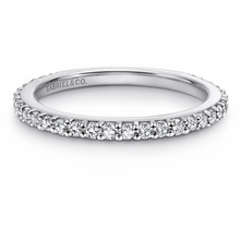 Load image into Gallery viewer, Gabriel 14K White Gold Diamond Stackable Ring
