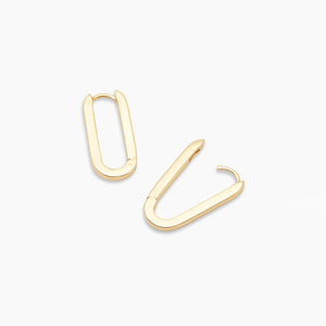 Gorjana Gold Parker Link Huggies