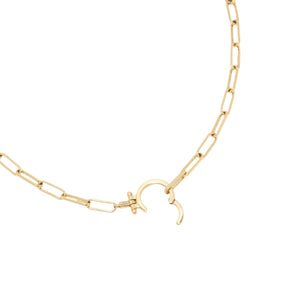 Gorjana Gold Parker Paperclip Necklace