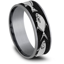 Load image into Gallery viewer, Brook &amp; Branch &quot;The Skiff&quot; Tantalum &amp; Titanium Wedding Band
