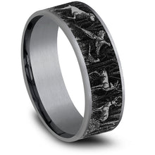 Load image into Gallery viewer, Brook &amp; Branch &quot;The Huntsman&quot; Tantalum &amp; Titanium Wedding Band

